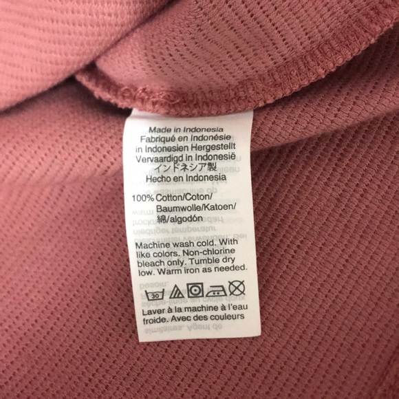 Madewell Button Down Sleeveless Top w/ Tie (Xl,3x) - Picture 4 of 4